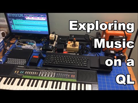 Exploring Sound and Music on a Sinclair QL
