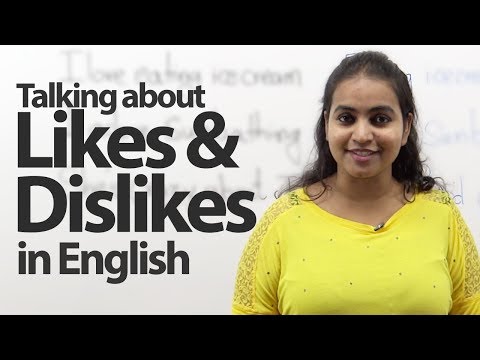 Talking about likes and dislikes -- Advance English Lesson ( Expressions & Phrases)