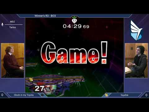 MMOM185 SSBM - glock in my toyota (Mr. Game & Watch) vs. squible (Fox) - Melee WR4