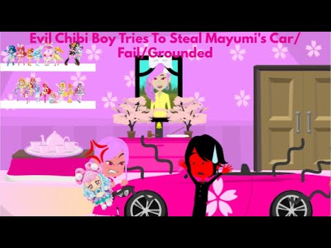 Evil Chibi Boy Tries To Steals Mayumi Electric Car/Grounded