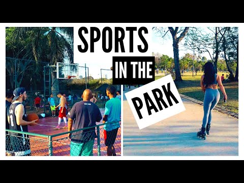 Sports in the Park - Parque Villa Lobos (São Paulo, Brazil) Walking Tour 4K