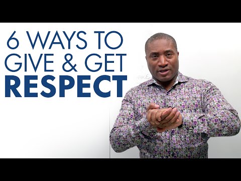 尊重--如何給予,如何獲得 (RESPECT – How to give it, how to get it)