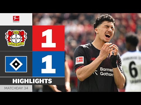 Bayer Leverkusen 1-1 Hamburger SV Sport Verein