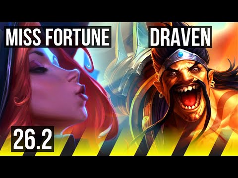 MISS FORTUNE & Shen vs DRAVEN & Janna (ADC) | 49K damage | EUW Master | 26.2