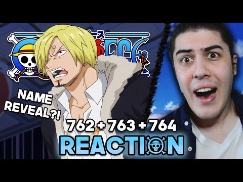 Sanji's LAST NAME REVEAL?! - One Piece | Episodes 762 - 764 Reaction