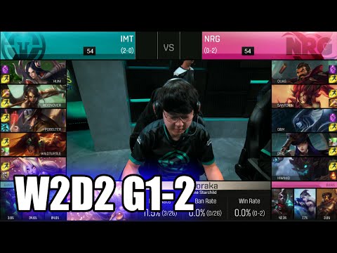 NRG eSports vs Immortals | Game 2 S6 NA LCS Summer 2016 Week 2 Day 1 | NRG vs IMT G2 W2D1 1080p
