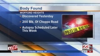 Body found in Wofford Heights