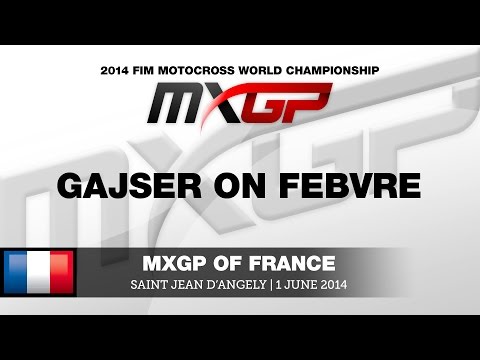 MXGP of France 2014 Gajser On Febrve - Motocross