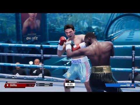 Julio Cesar Chaves brutally KOS T Bud Crawford