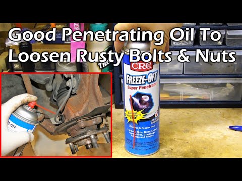 GOOD Penetrating Oil To Loosen Rusty Seized Bolts & Nuts - CRC Freeze Off