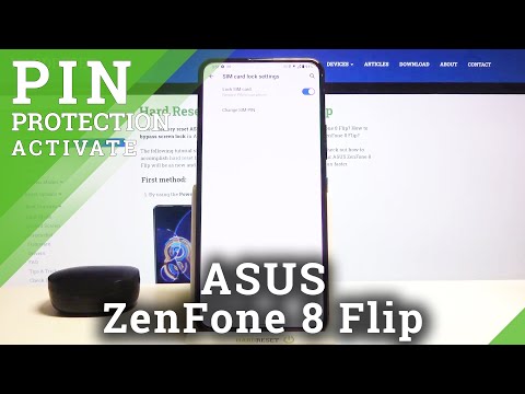 How to Set SIM Passcode in ASUS ZenFone 8 Flip – Lock SIM Card with PIN