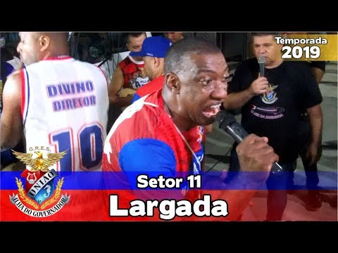 União da Ilha 2019 - Ensaio de bateria no setor 11 (Largada) - Apoteose ao vivo