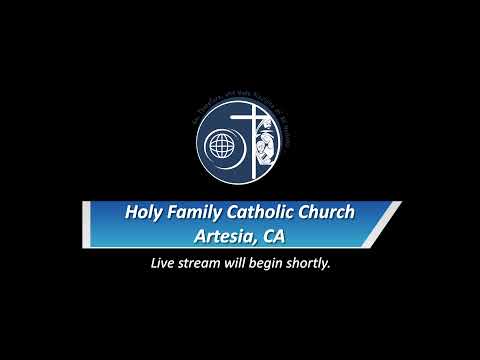 Memorial of Saint Frances Xavier Cabrini, virgin, Nov, 13, 2020 - 12:15pm Mass #LAcatholics #HolyFam