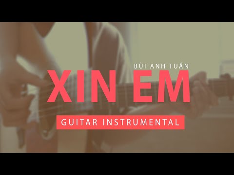 [Guitar] Xin em (Bùi Anh Tuấn) || Karaoke || Lyric || Beat || Instrumental