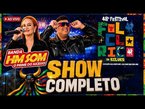 🎶🔥 BANDA HM SOM — SHOW COMPLETO | 48º FESTIVAL FOLCLÓRICO DE SILVES 2026 🔥🎶
