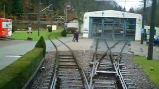 preview picture of video 'Mitfahrt KVV Albtalbahn S-Bahn (S1) Kullenmühle nach Bad Herrenalb'