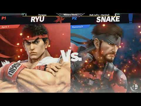 Construct 128 - Parappa vs MuK.LyFe  Marshall - Ultimate Singles WS