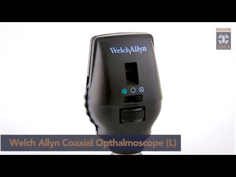 Welch Allyn Coaxial Ophthalmoscope Set