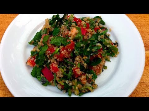 Vegan Gluten Free Quinoa Tabbouleh Recipe