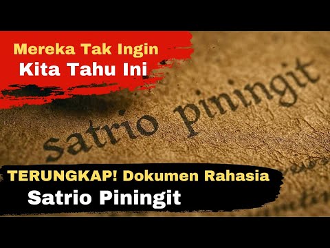 Arsip Terkunci: Terungkap Dokumen Rahasia yang Menyebut Satrio Piningit