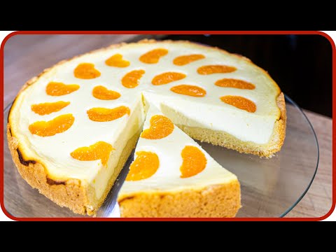 Von wegen Faule Weiber Kuchen | in 2 min fertig | schnellster Käsekuchen mit Mandarinen