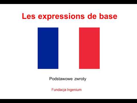 Język francuski - podstawowe zwroty