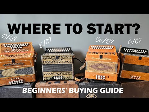 Melodeon / (Diatonic) Button Accordion - Beginners' Introduction, Buying Guide, DG vs BC vs GC