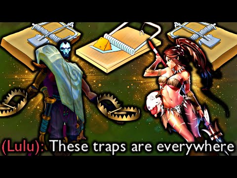 JHIN AND NIDALEE BOT ARE ULTIMATE TRAP AND SNIPER COMBO