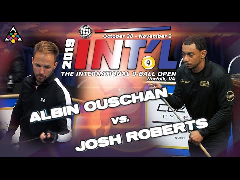 AUS vs. USA: Albin OUSCHAN vs. Josh ROBERTS - 2019 INTERNATIONAL 9-BALL OPEN