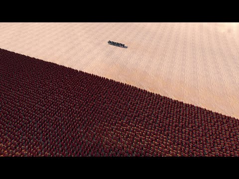 20 SUPER SOLDIERS vs 20.000 SPARTANS - Ultimate Epic Battle Simulator