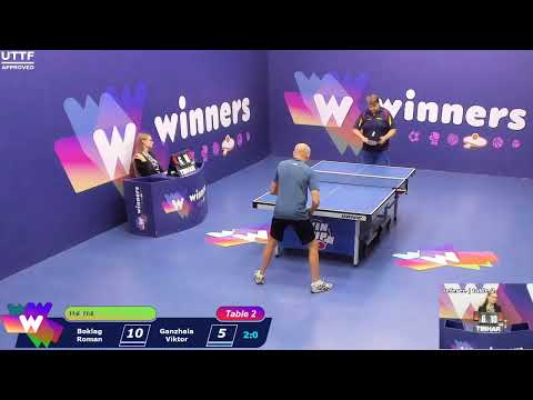 WINners CUP table 2  15.10  Boklag Roman -  Ganzhala Viktor 16:15