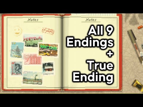 Keep Driving - All 9 Endings + True Ending (PC)