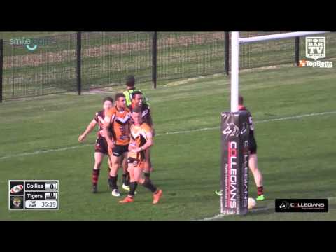 2016 ICRL Round 4 - 1st Grade Highlights - Collegians Vs Helensburgh Tigers