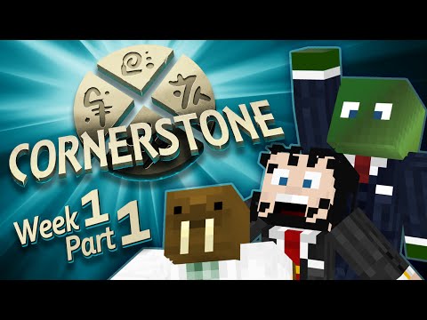 Minecraft Cornerstone - King Sjin (Week 1 Part 1)