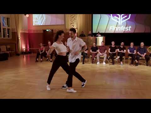 Daniil Pavlov & Marina Motronenko - 2nd place Strictly Open Finals - Finnfest 2023