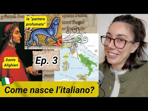 How did Italian originate? Ep 3: Dante Alighieri and the "perfumed panther" (Subtitles)