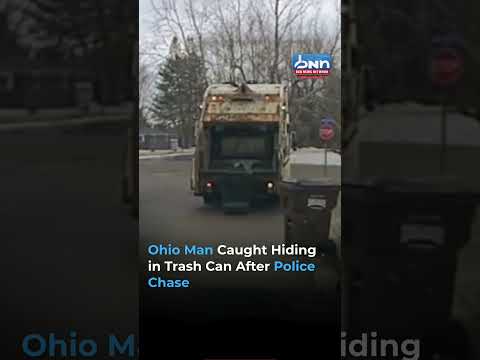 Dashcam Captures Bizarre Trash Can Arrest