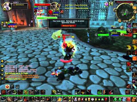 WoW Arenas: Arms/Retri Paladin Vs Dual Druids 2 - Warmane Server