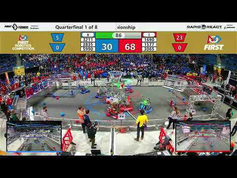 Quarterfinal 1 - 2022 FIRST Israel District Championship