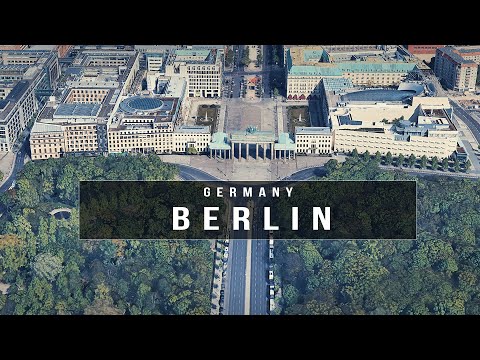 BERLIN 4K  | AERIAL virtual tour