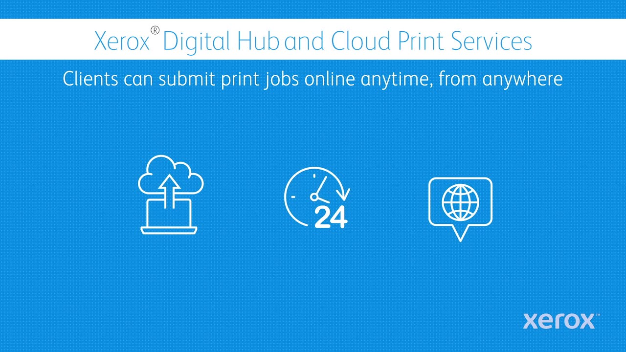 Anytime, Anywhere: Xerox Digital Hub & Cloud Print Services YouTube Video