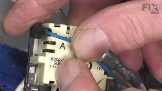 Samsung Range Repair: How to Replace the Dual Element Switch