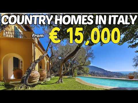 I found 5 Amazing Houses for Sale in Italy Under €20K- Real Estate Deals You’ll Love