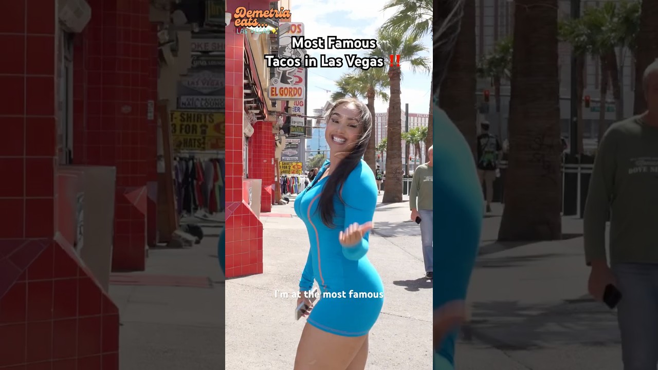 Most Famous Street Tacos on the Vegas Strip‼️ #foodie #shorts #mexicanfood