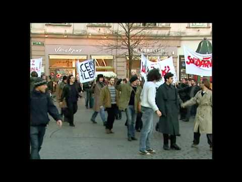 30. rocznica Stanu Wojennego w Krakowie, happening,  Studenci dla RP