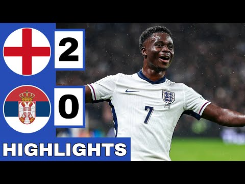 ⚪️England vs Serbia (2-0) Extended HIGHLIGHTS | World Cup Qualifier