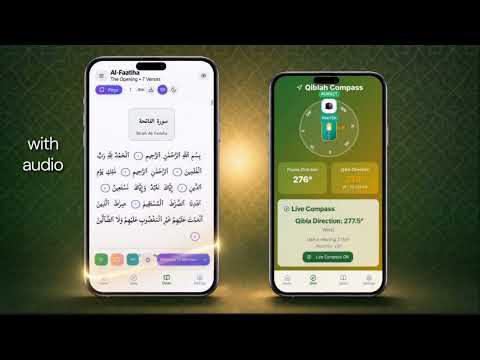 Muslim Salat Quran & Qibla