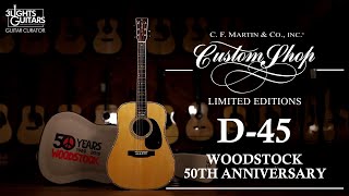 Video thumbnail for [마틴 커스텀 리뷰 #10] 꿈의 기타중에서도 꿈의 기타 / D-45 WOODSTOCK 50th Anniversary Martinguitar / 마틴기타 우드스톡 50주년 기념모델 by 삼광악기