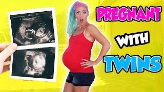 PREGNANT FOR 24 HOURS WITH (TWINS) OH NO! | NICOLE SKYES