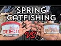 BEST CATFISHING BAIT FOR SPRING RED WIGGLERS VS NIGHTCRAWLERS